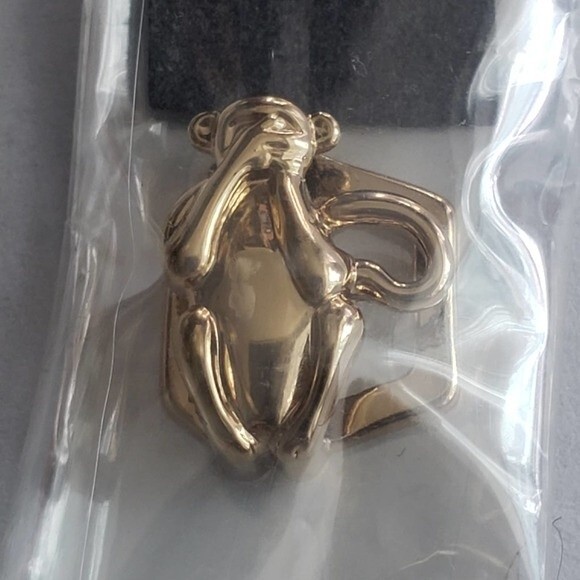 Keep Collective Gold Monkey Charm - NEW - Picture 2 of 5